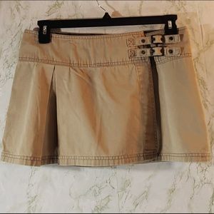 Vintage ROXY Khaki Mini Skirt